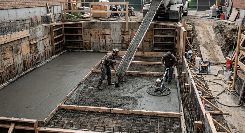 Basement Concrete Installation in Hialeah, FL