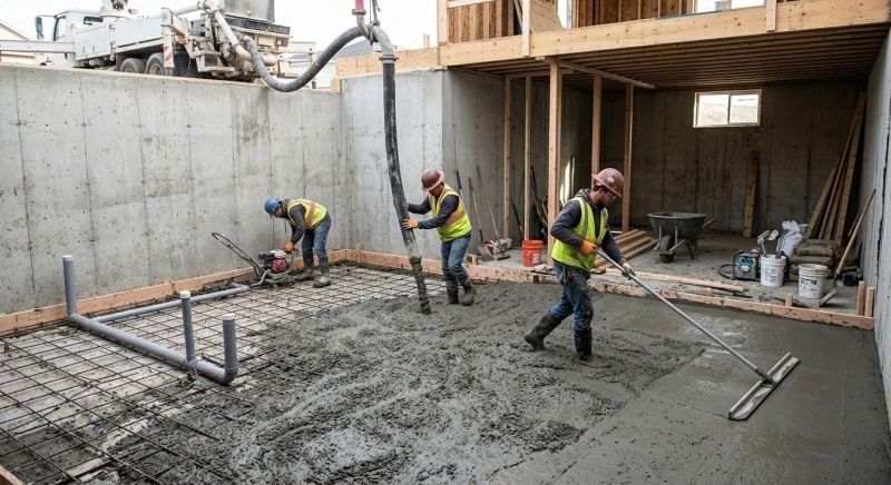 Basement Concrete Installation in Opa Locka, FL