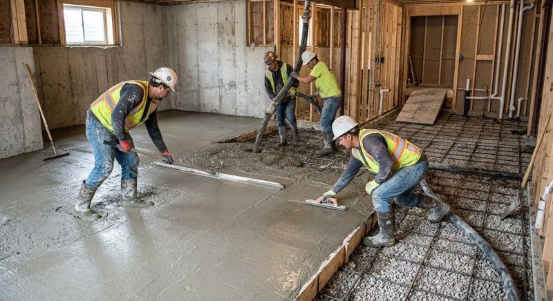 Basement Concrete Pouring in Hollywood, FL
