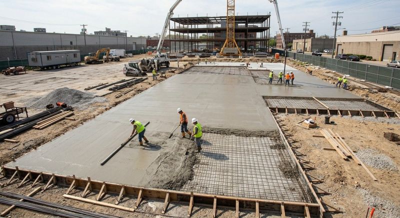 Commercial Slab Construction in Deerfield Beach, FL