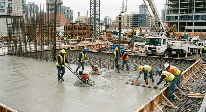 Commercial Slab Construction in Pompano Beach, FL