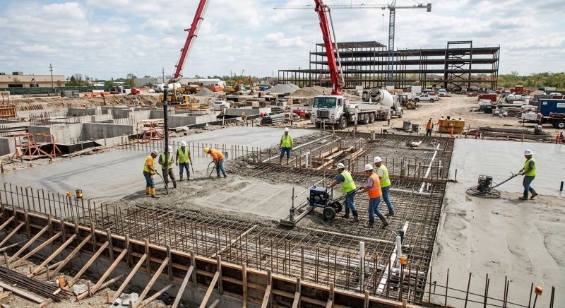 Commercial Slab Installation in Hialeah, FL