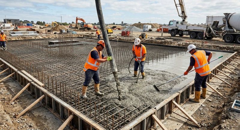 Concrete Foundation Pouring in Hollywood, FL