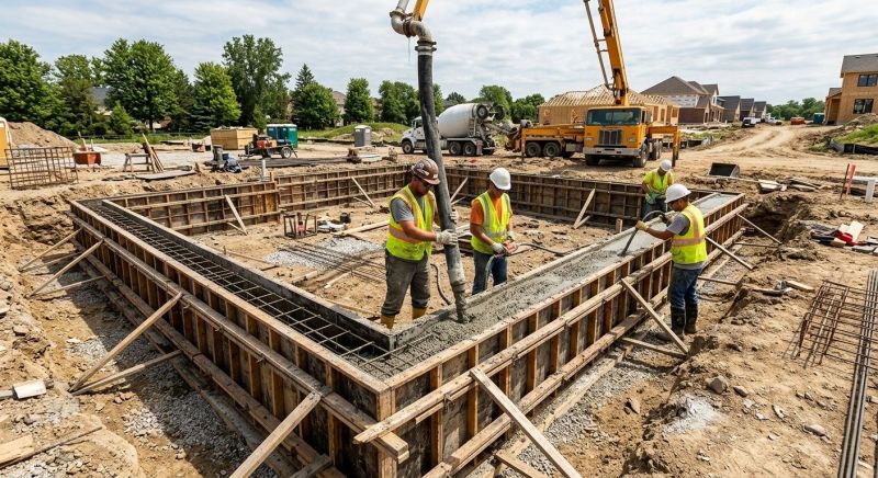 Foundation Pouring in Hollywood, FL
